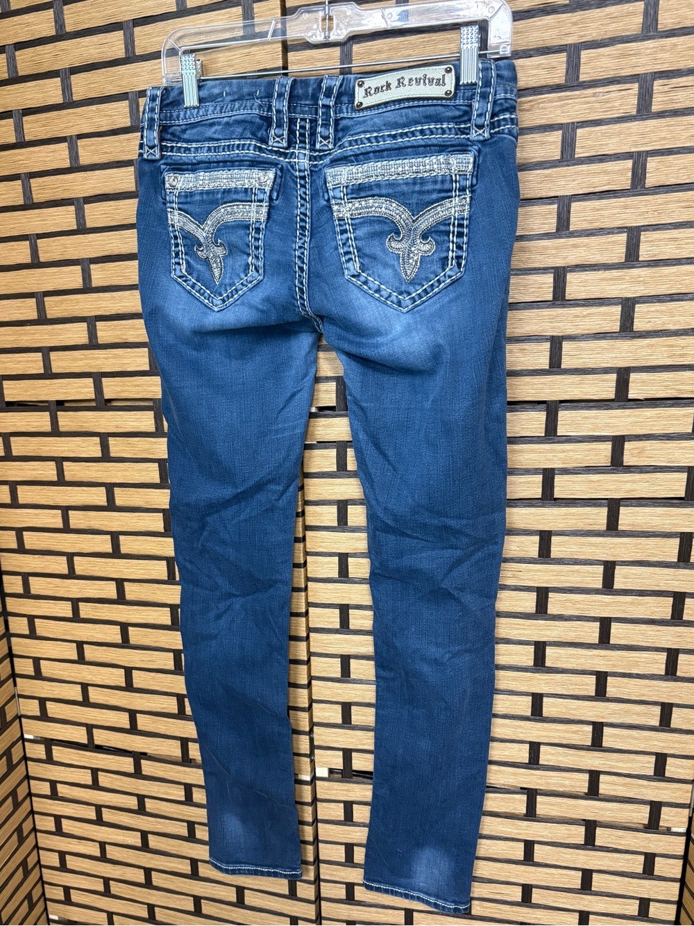 Rock revival sherry skinny leg jeans size 28